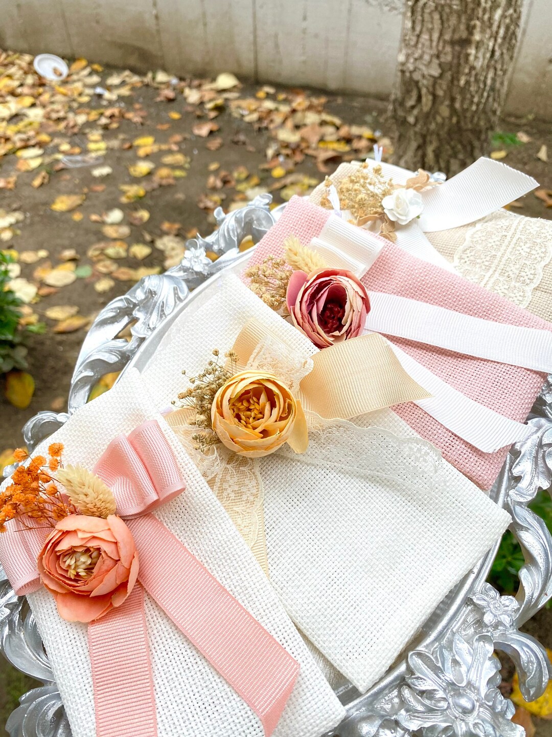 Floral Gift Bags, Baby Shower Sachet Bag, Wedding Sachet Bags