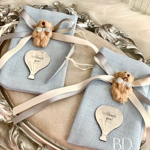 Teddy Bear Gift Bags, Candy Bags, Baby Shower Gift Pouch, Personalized GiftsPackaging Bags, Straw Bags for Favors, Party Favors, Party Bag immagine 6