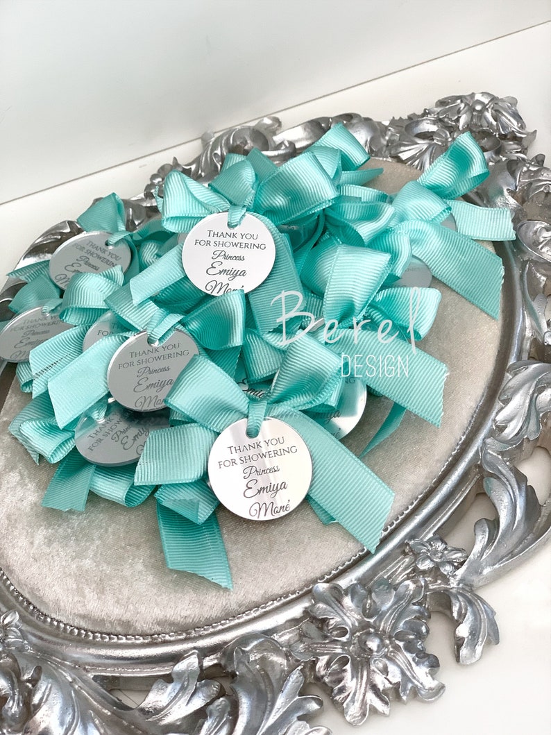 Gold Acrylic Mirror Tag Wedding Name Label Tag Personalized Etsy Australia