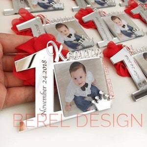 1st Birthday Favors, Custom Birthday Photo Favors, 10pcs, Photo Favors, Picture Frames, First Birthday Party Gifts, 1st Birthday Theme Gifts image 10