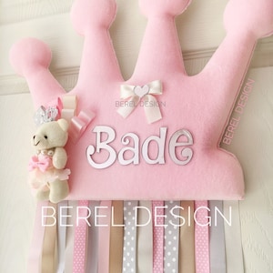 Pink Custom Baby Door Ornament, Hospital Hanging, Baby Girl Name Sign, Nursery Decor, Door Hanger, Door Hanging, Baby Wall Sign, Crib Sign