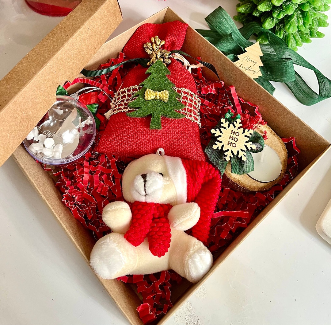 Merry Christmas Gift Box 2024 Gifts Xmas Gifts for Her Etsy