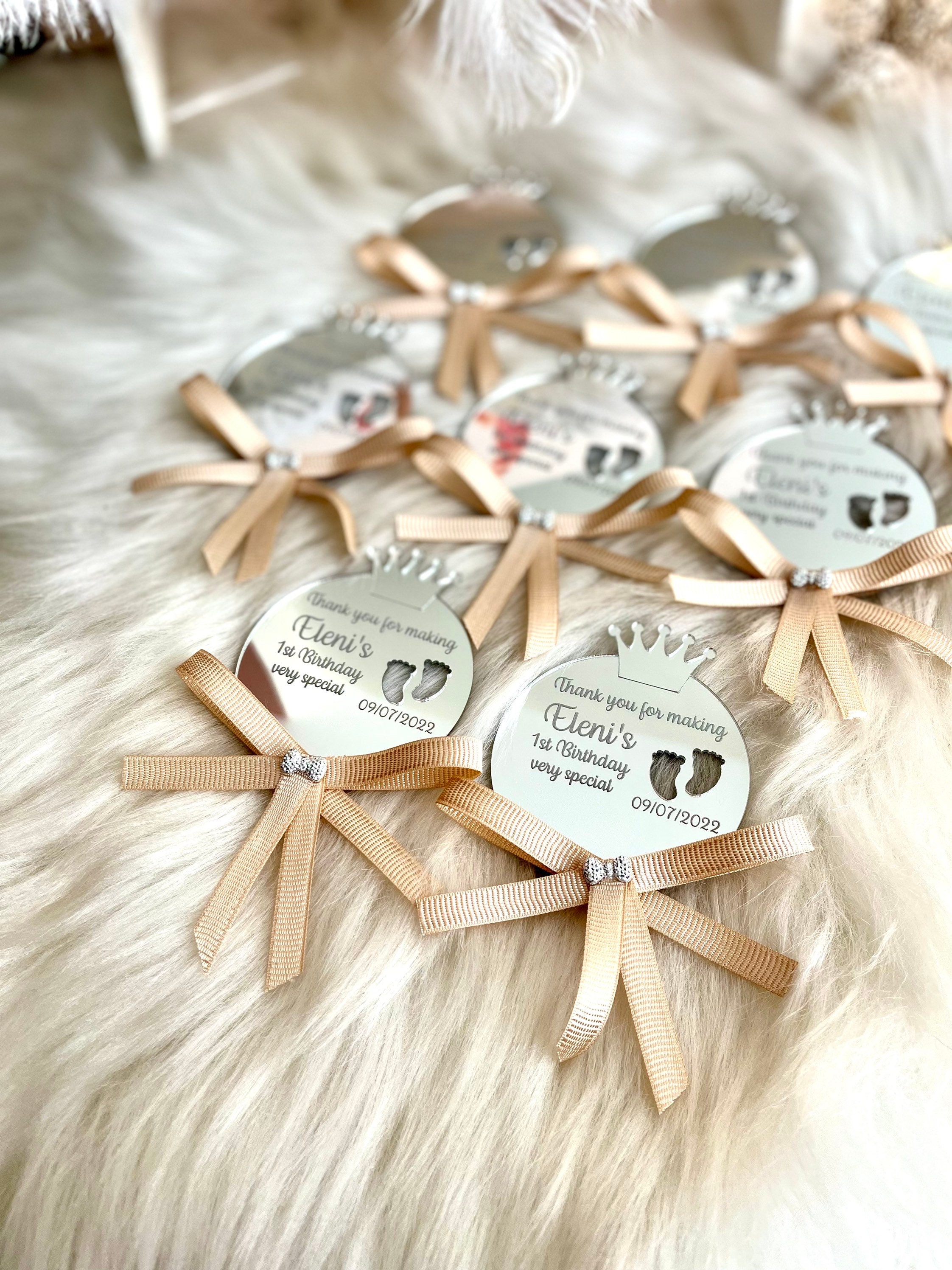First Birthday Kids Party Favors, Custom Crown Birthday Magnet, Baby Feet  Design, Personalized Favor, Royal Birthday Party, Baby Shower Gift - Etsy, image size:2244x2992