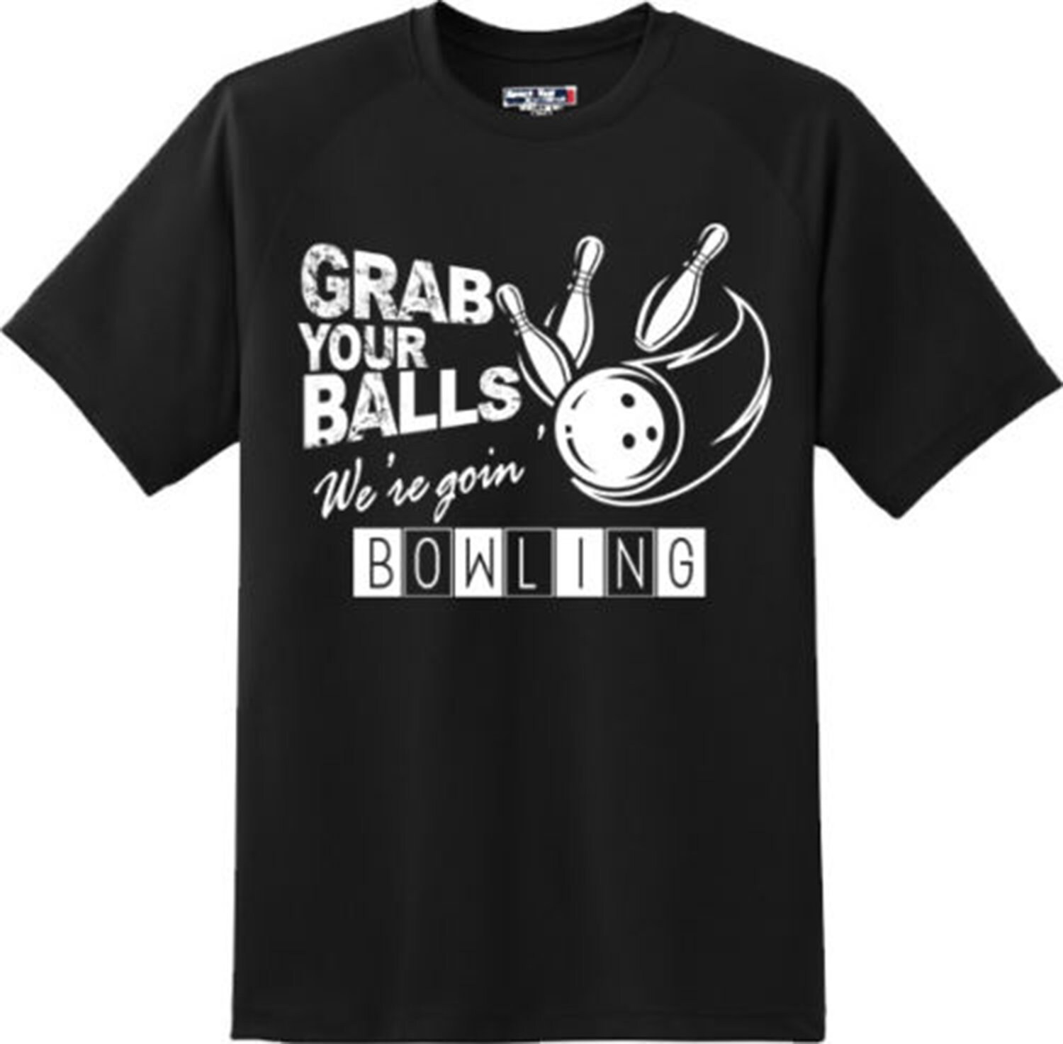 Funny Grab Your Balls Bowling Adult Humor Party T Shirt New Etsy