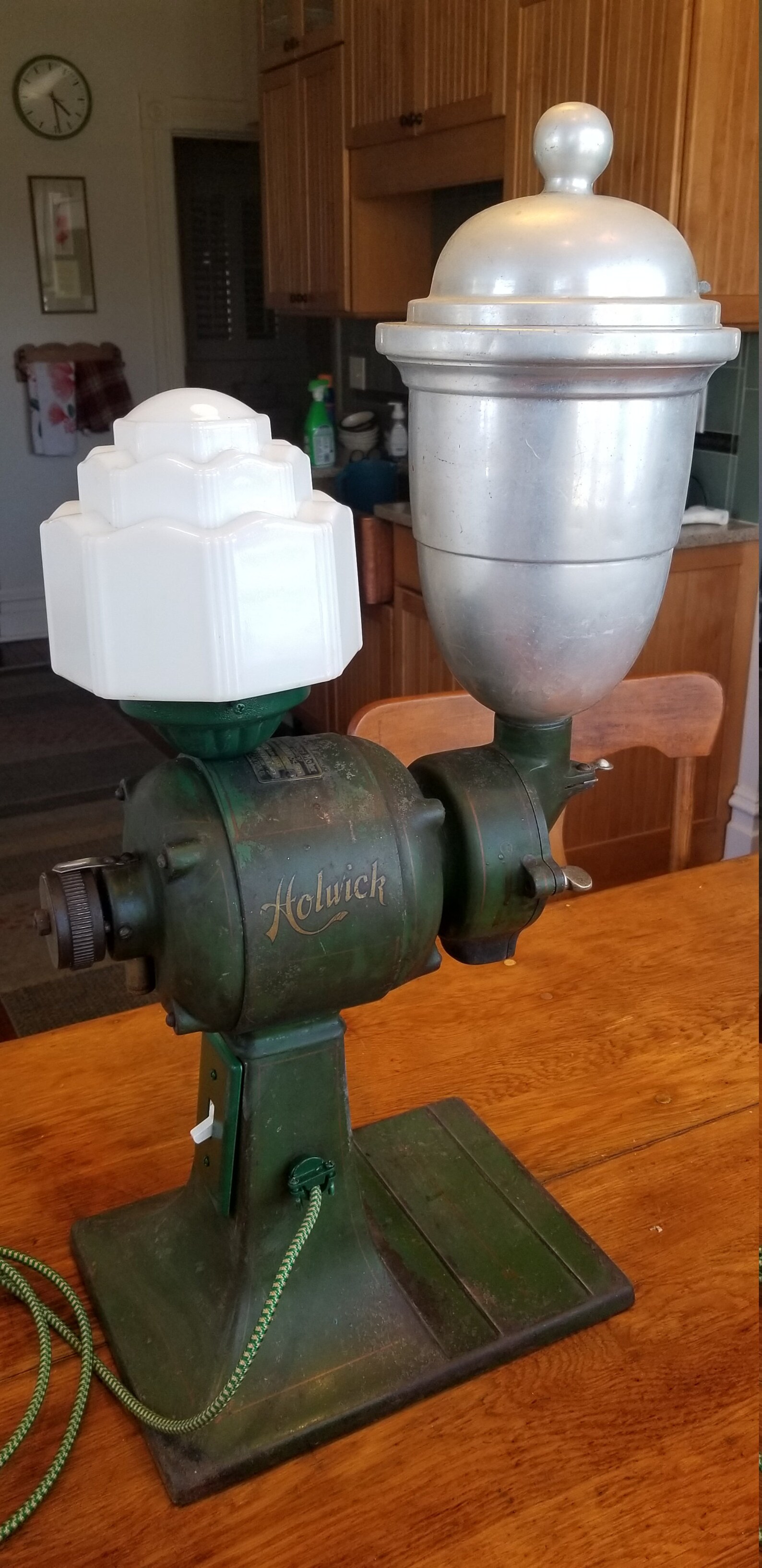 Coffee Grinder Lamp Etsy