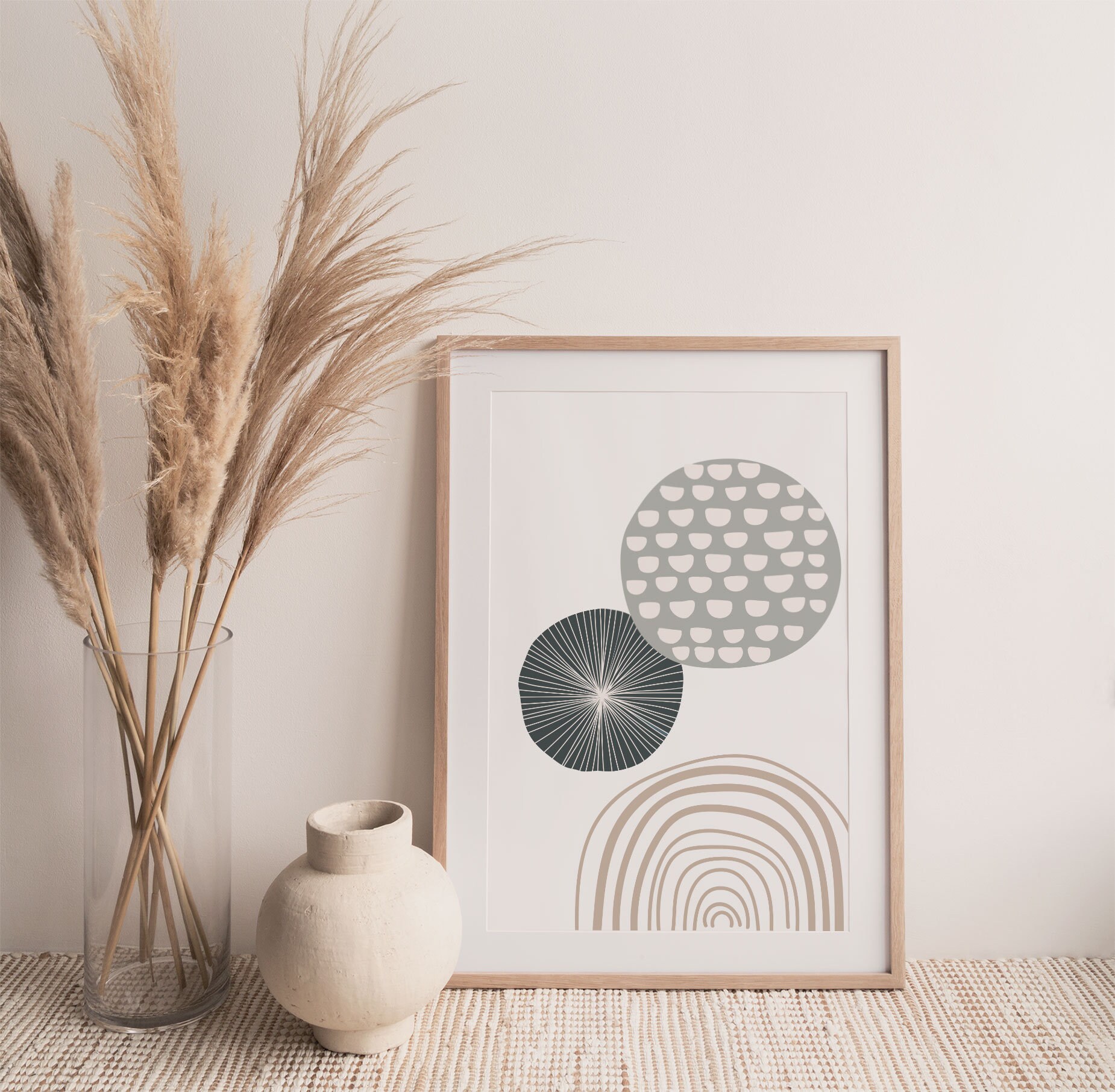 Abstract Coastal II art printable. Modern wall art abstract | Etsy