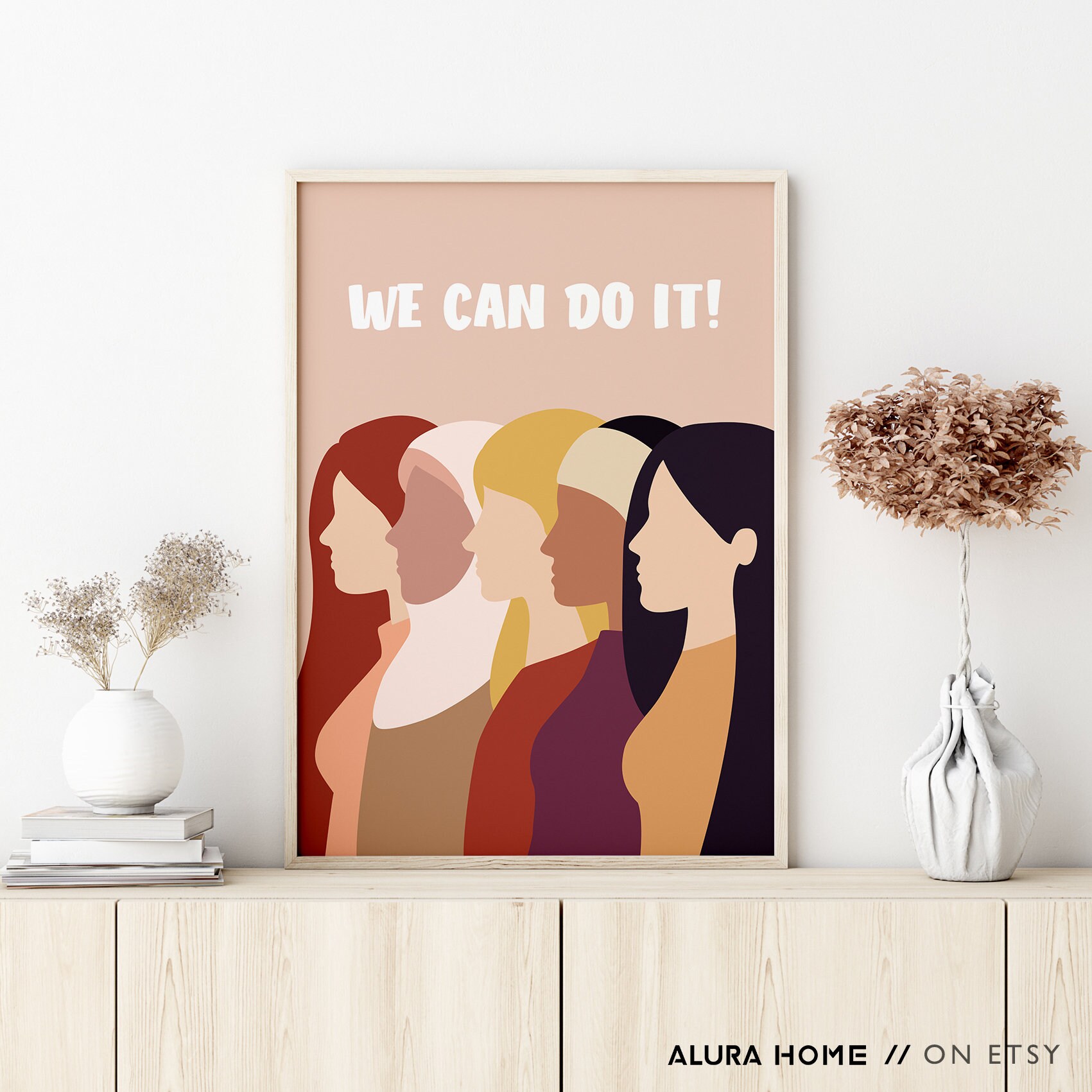 Feminist Poster Feminist Wall Art Feminist Nursery Art Etsy