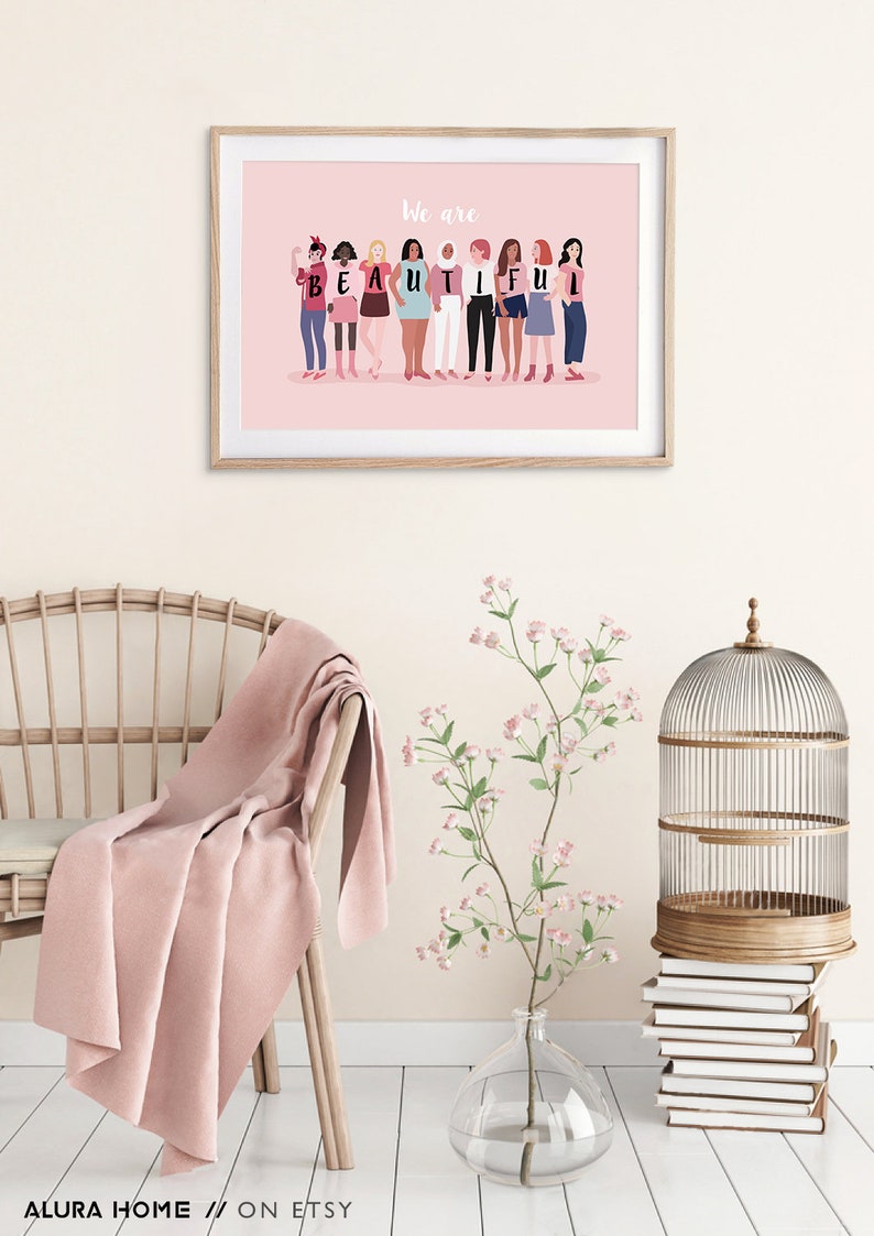 Feminist Poster Feminist Wall Art Feminist Nursery Art Etsy