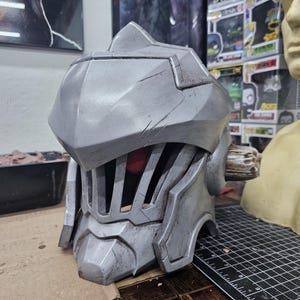 Goblin Slayer helmet with light