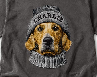 Camiseta personalizada para perros, Camiseta personalizada para mascotas, Camiseta personalizada para perros, Retrato personalizado de mascotas, Camiseta personalizada para perros, Camiseta para papás de perros, Camiseta Comfort Colors