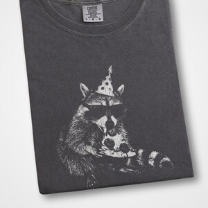 Funny Raccoon Birthday Shirt, Raccoon Shirt, Trash Panda Shirt, Raccoon Meme Shirt, Birthday Party Shirt, Funny Birthday Gift for Him