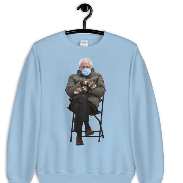 Bernie Sanders Sweatshirt, Bernie Sanders' Mittens Meme Sweatshirt