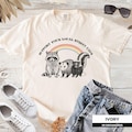 Funny Raccoon Shirt: Vintage Retro Wildlife Tee - Comfort Colors product logo