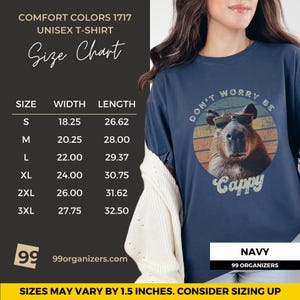 funny capybara shirt, cute animal t shirt, dont worry be cappy, kawaii shirt, animal illustration tee, animal meme shirt, cute rodent shirts, vintage shirt, mens animal shirt, capybara clothing, capybara gift tee, mens capybara, capybara women shirt