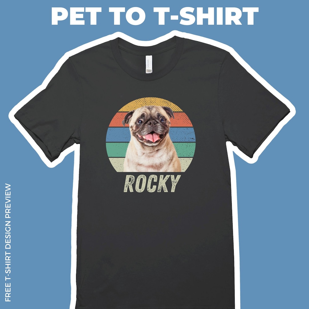 Custom pet shirt pet photo shirt personalized pet t shirt custom dog