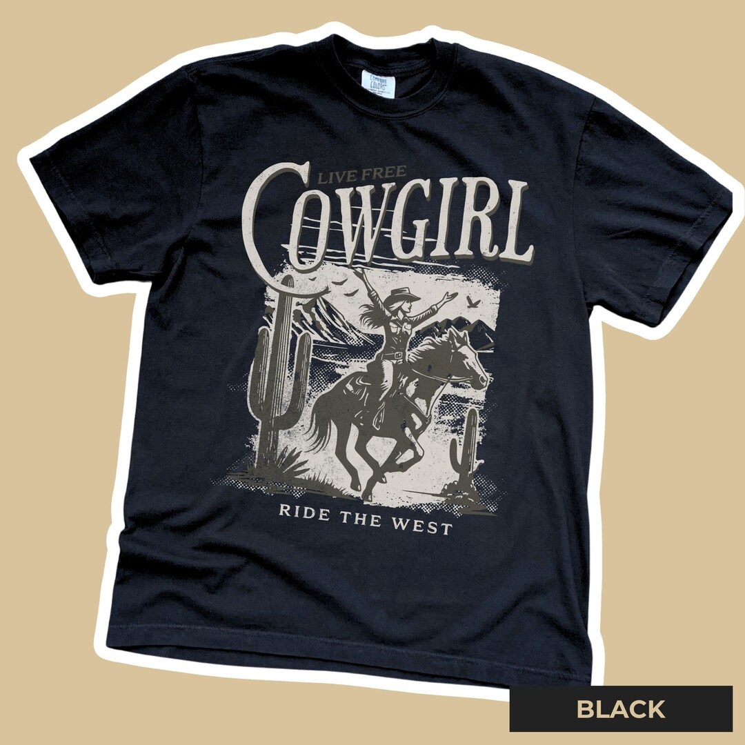 Cowgirl Yoke Shirt - Cream/Chain Print