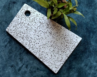 Beautiful White Terrazzo Marble Platter, Stone Cutting Board, Cheese Platter, Serving Platters, Marble Trays, Chopping Board. EXPLORE NOW!!