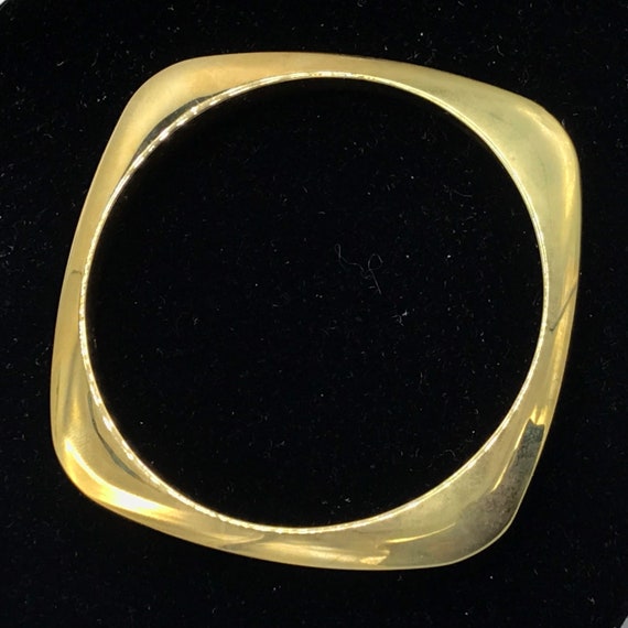Vintage gold tone bracelet by Cookie Lee. - image 2