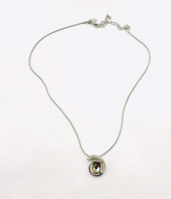 Sparkly rhinestone necklace by Lia Sophia, - image 2