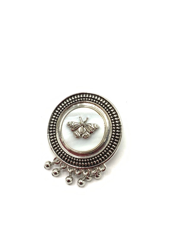 Gorgeous collectible round brooch and pendant by … - image 9