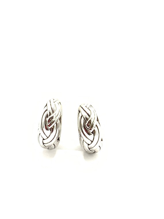 thumbnail image 2 of Lia Sophia Memoir Silver Tone Crystal Drop Earrings - NWT 2 of 3
