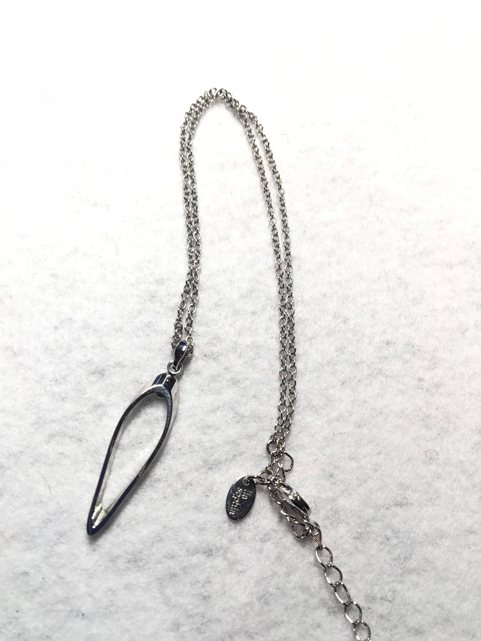 Lia Sophia Silver Necklace - Etsy