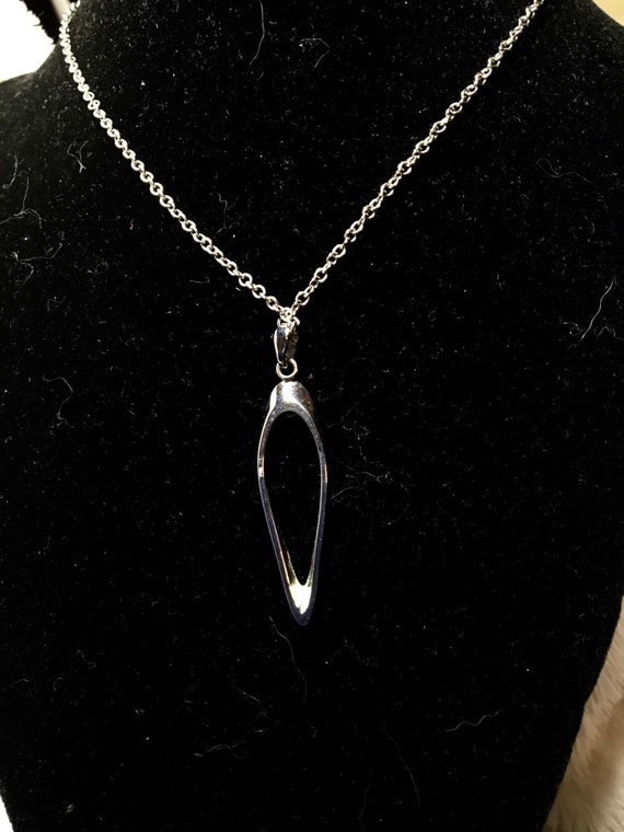 Lia Sophia Silver Necklace - Etsy