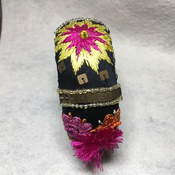 Bracelet by Santi, handmade, Embroidery stitching - image 2