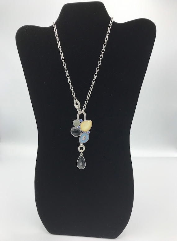 Lia Sophia Multicolored Necklace - Etsy
