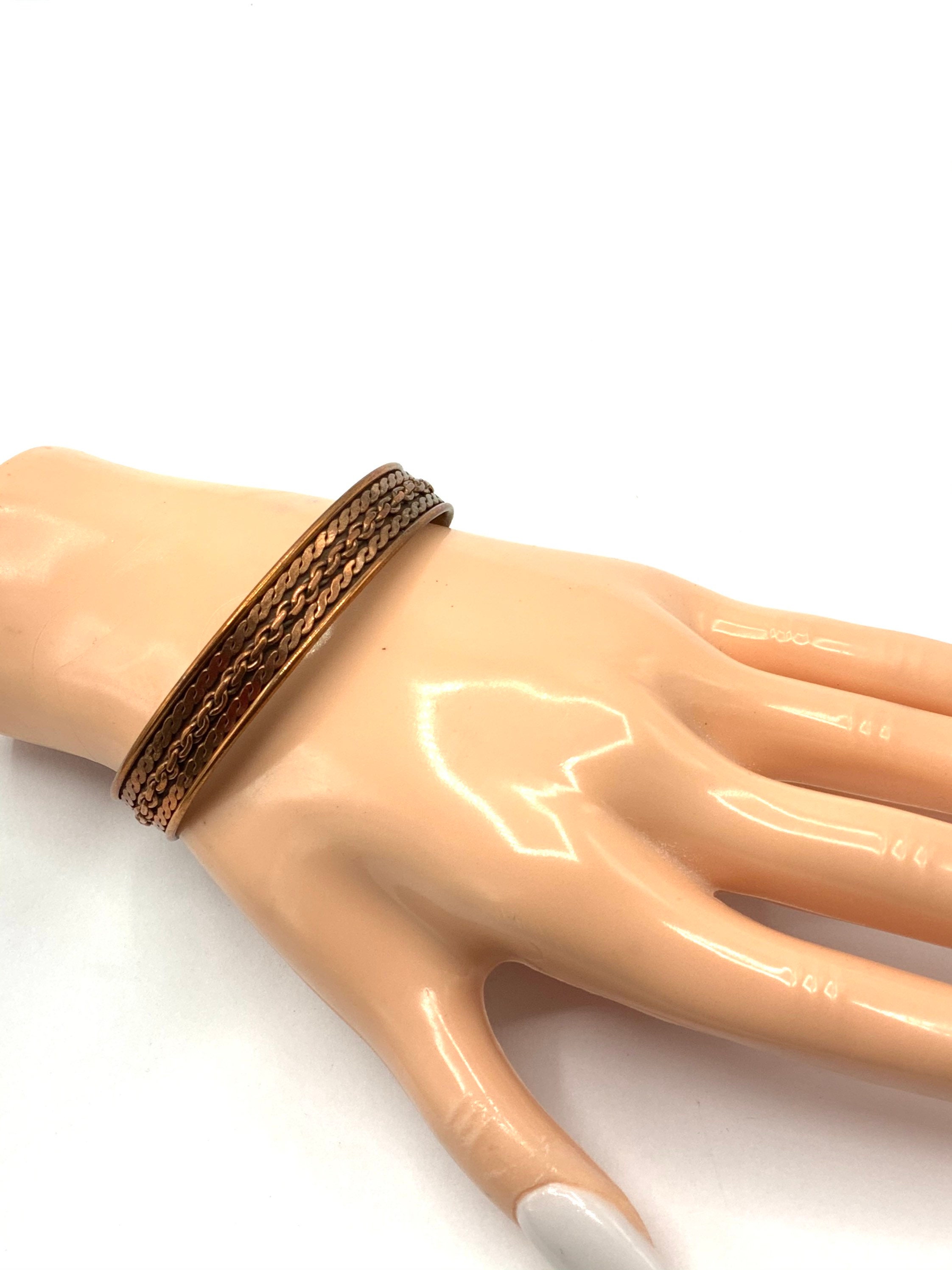 vintage cuff copper bracelet. Metal Etsy