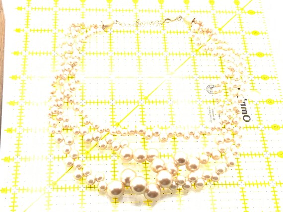 Multi strand pearl necklace by Lia Sophia. - image 8
