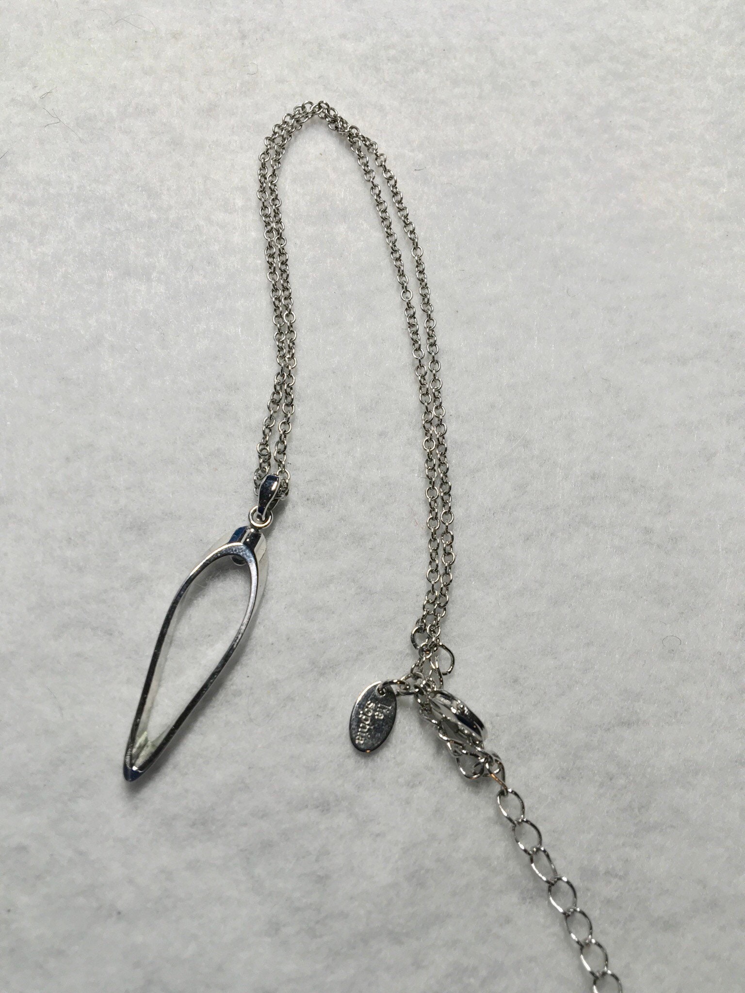 Lia Sophia Silver Necklace - Etsy
