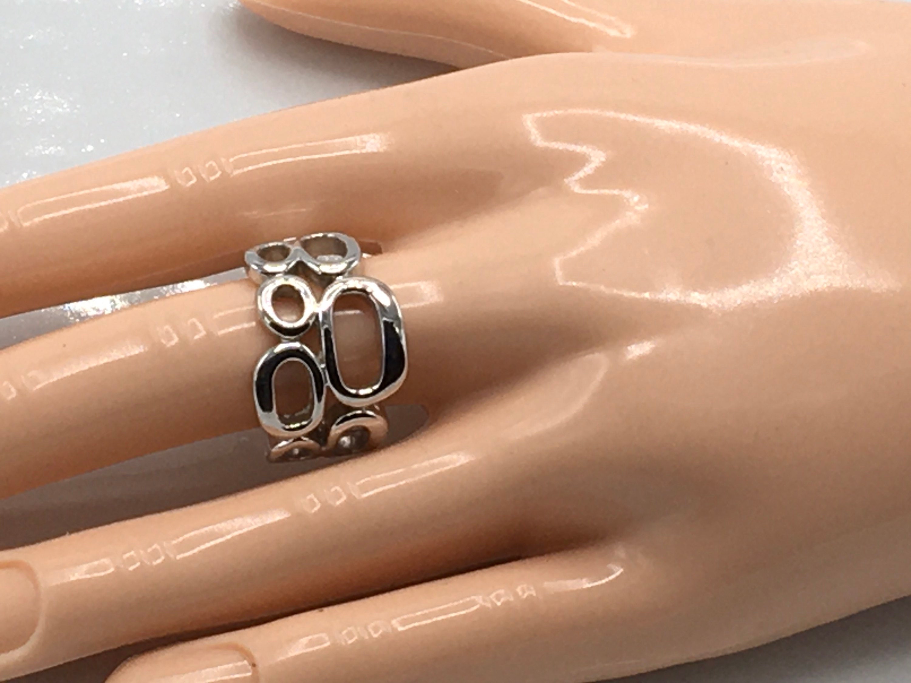 Lia Sophia Silver Ring Oval Bead Belt/Necklace 46L Silver lia sophia Fashion Jewelry for Sale - eBay main image 4