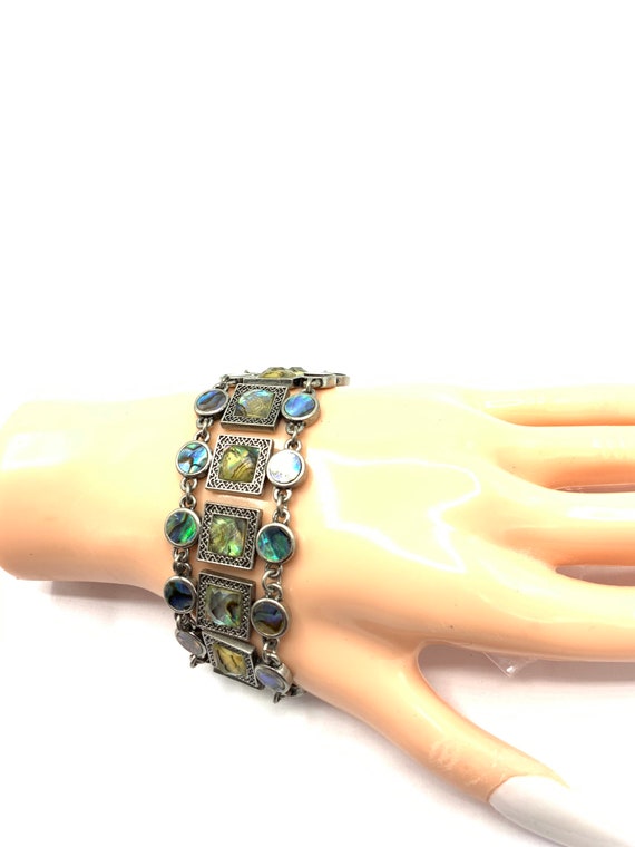 Gorgeous collectible link bracelet  by Lia Sophia… - image 4