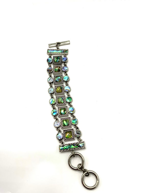 Gorgeous collectible link bracelet  by Lia Sophia… - image 2