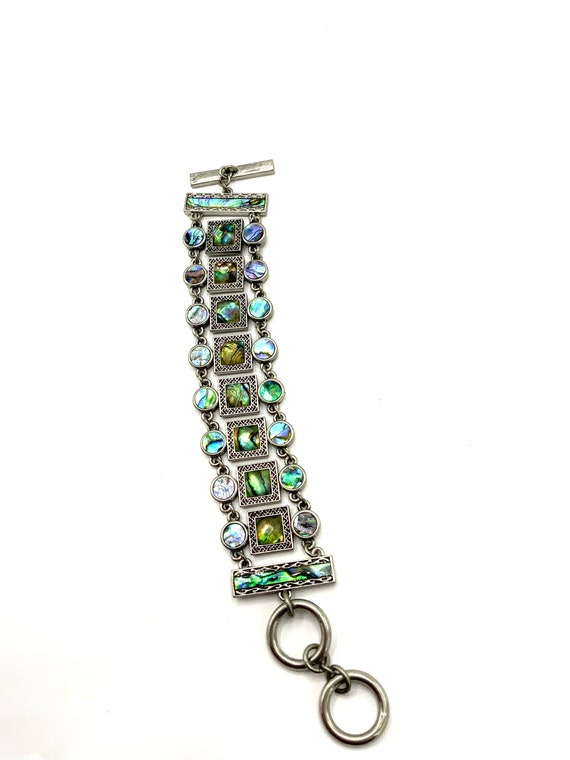 Gorgeous collectible link bracelet  by Lia Sophia… - image 6