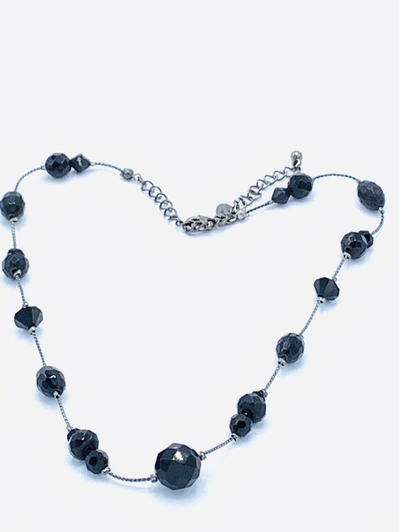 Lia Sophia black tone necklace - image 1