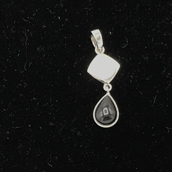 White , silver and black  pendant by Lia Sophia - image 3