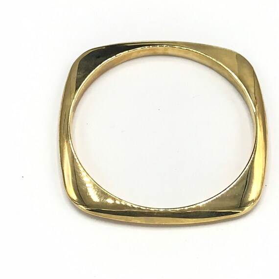 Vintage gold tone bracelet by Cookie Lee. - image 5