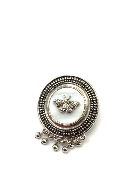Gorgeous collectible round brooch and pendant by … - image 7