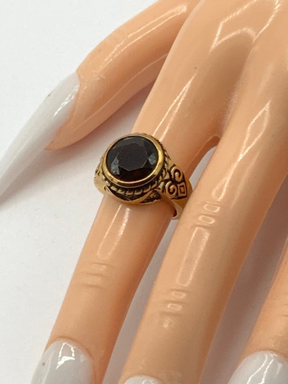 Gorgeous collectible gold and dark brown crystal … - image 9