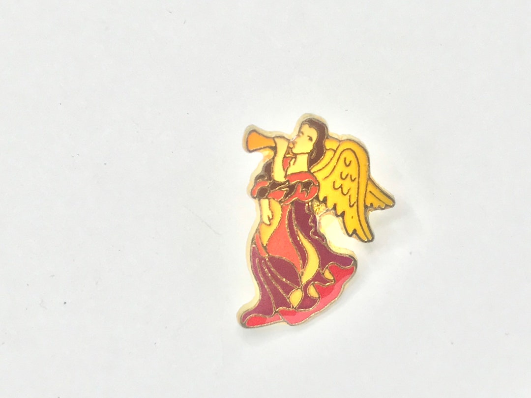 Vintage Angel Pin - Etsy