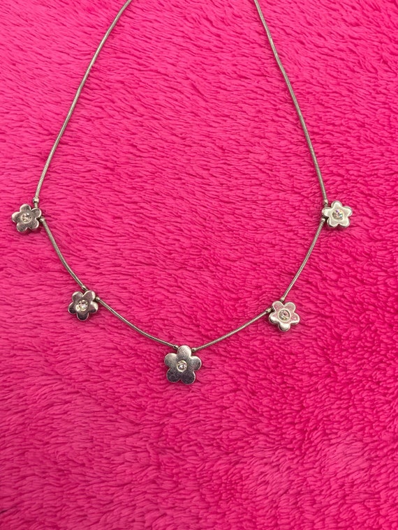 Lia sophia flower best sale necklace