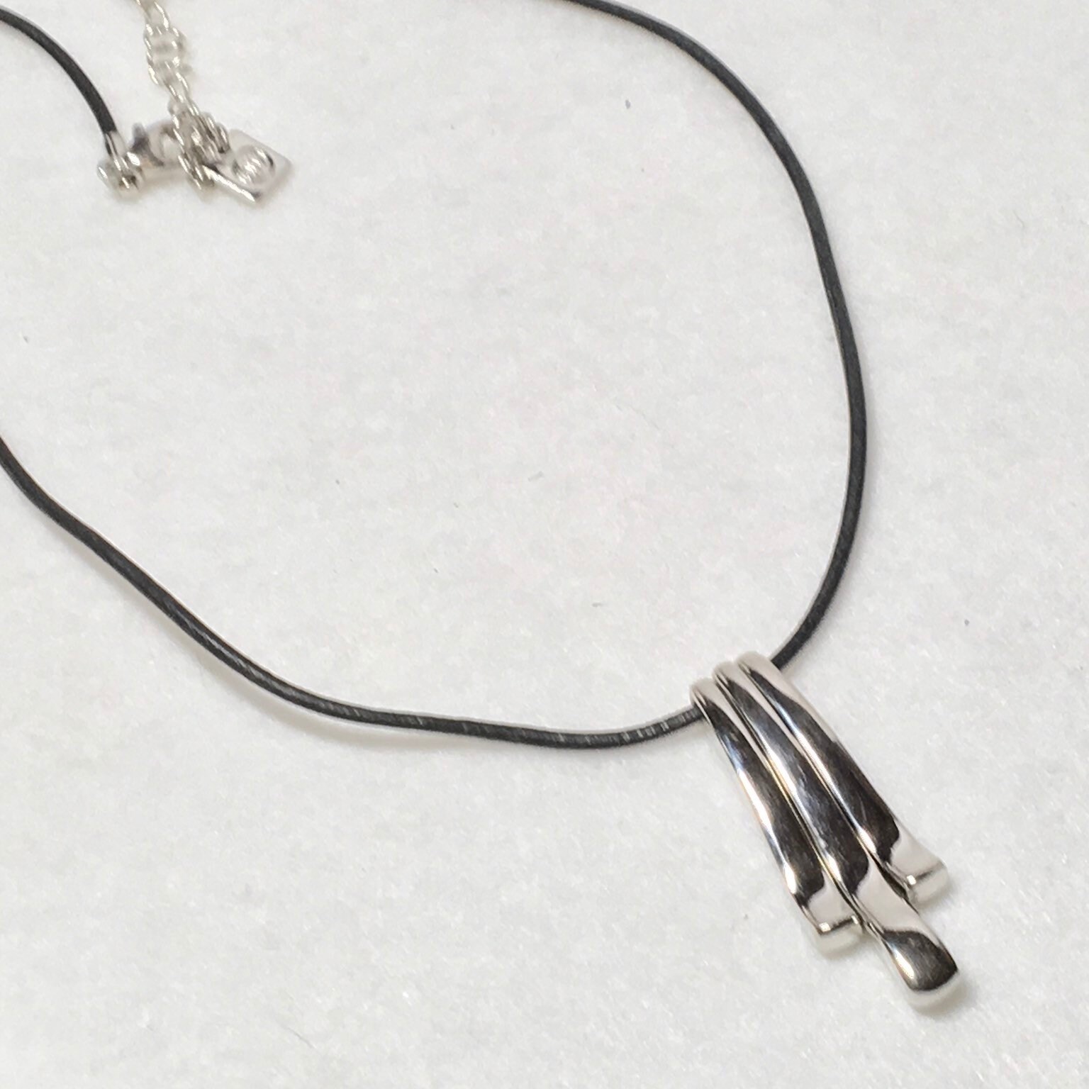 アクセサリー Silver 925 vintage necklace 1900 Vintage , Delicate Sterling Silver 925 Necklace With