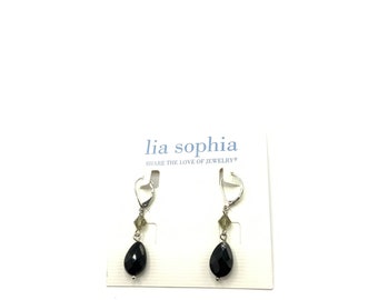 Buy Lia Sophia PANORAMA Retired silver earrings Online at desertcartKUWAIT