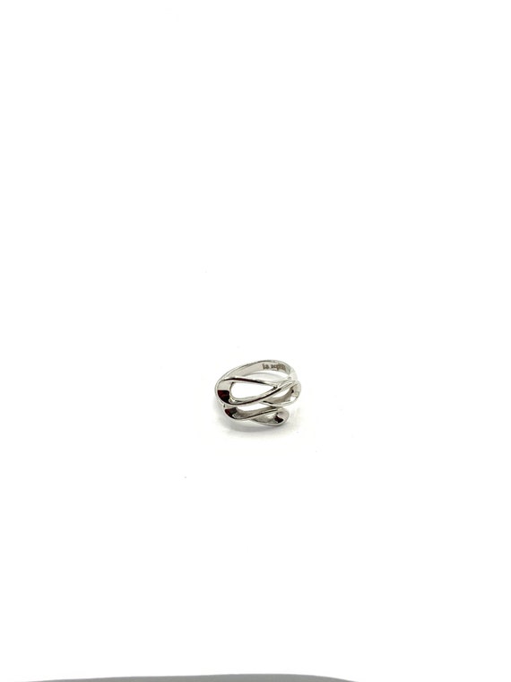 Gorgeous collectible silver tone ring by Lia Soph… - image 6
