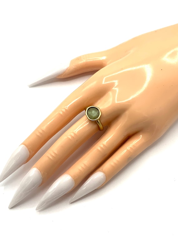 Gorgeous Gold and Yellow Tone Ring by Kiam Family Lia Sophia Etsy UK