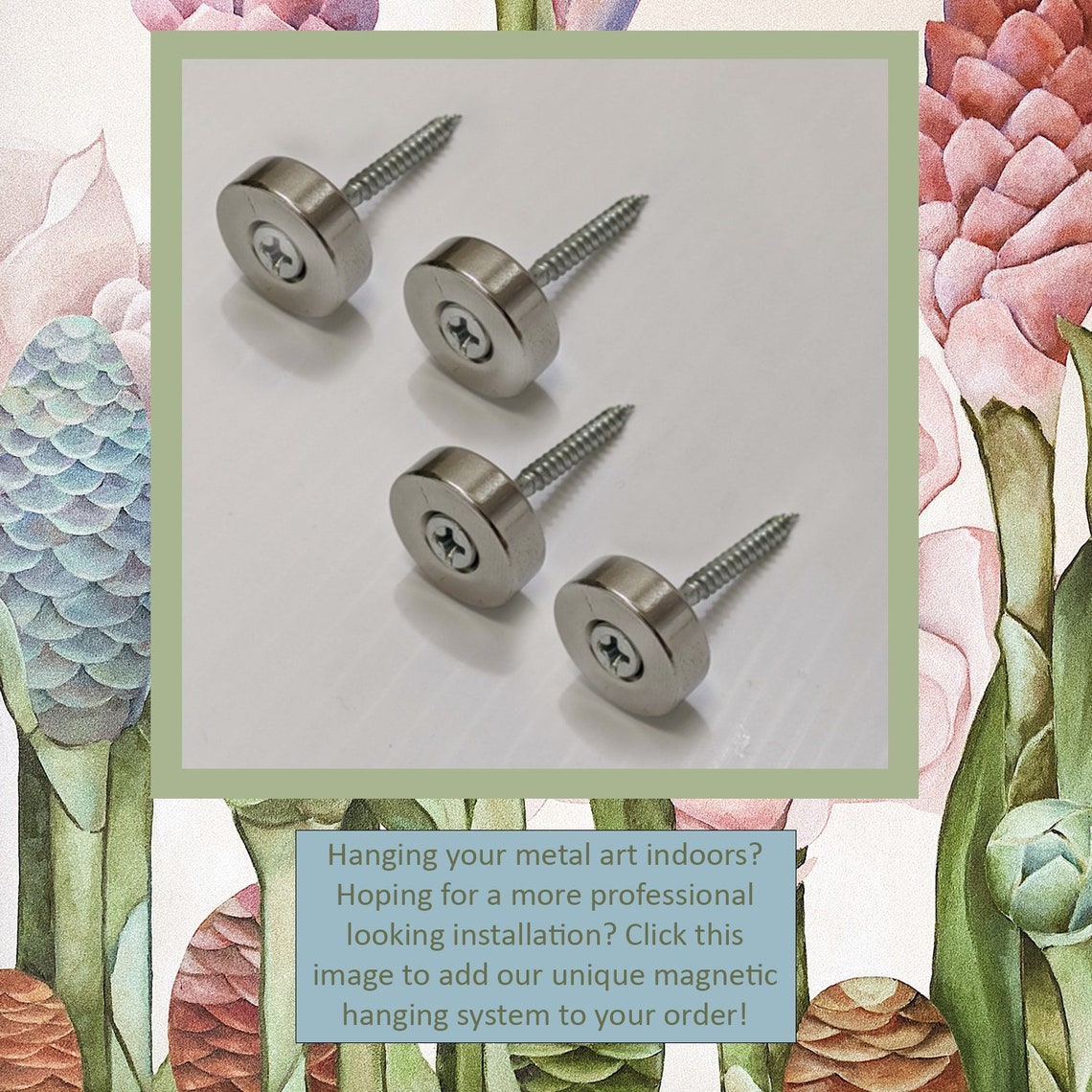 Hanging Hardware for Metal Wall Art Etsy