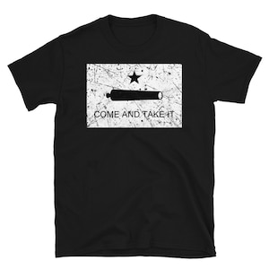 Come And Take It T-shirt Historic US Battle Flag