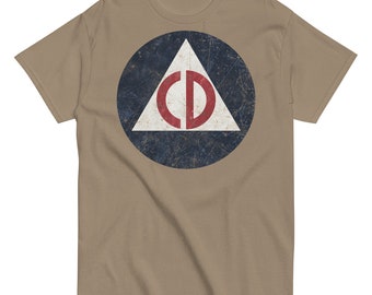 Vintage Büro für Bürgerverteidigung T-Shirt